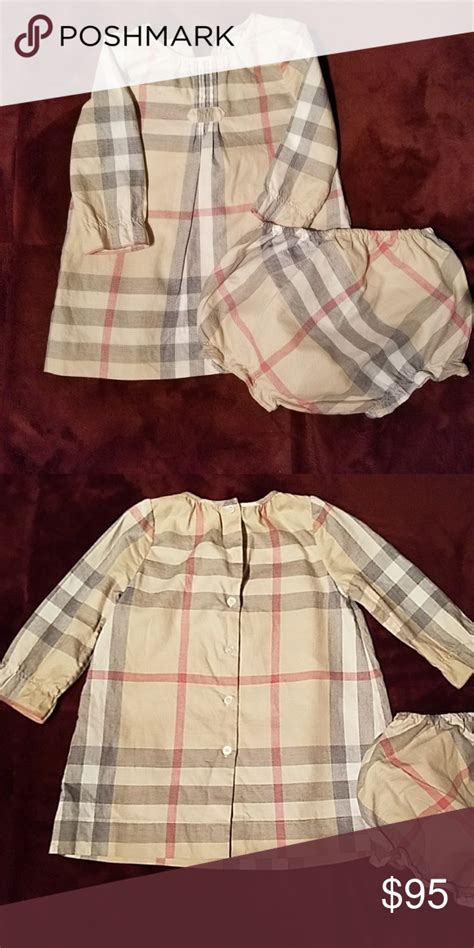 authentic burberry dress.